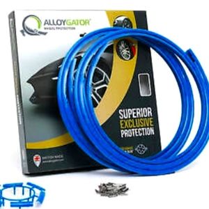 Alloygator wheel protector sky blue BMW Subaru Honda Tesla Mercedes Benz